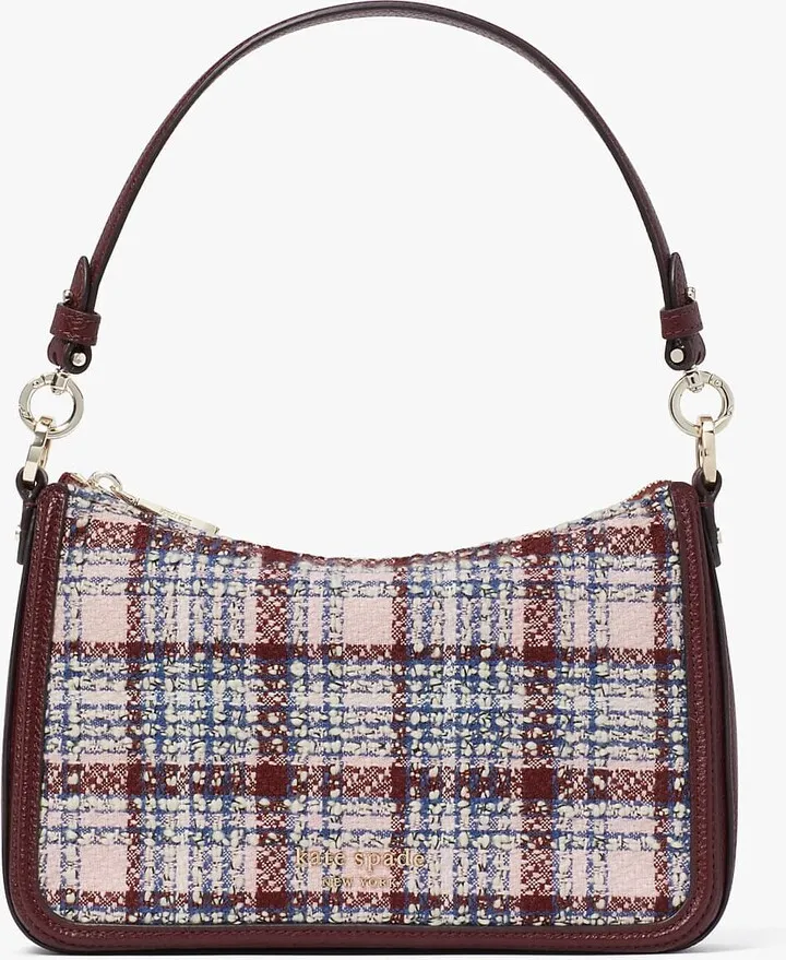 Kate Spade Hudson Tweed Medium Convertible Crossbody
