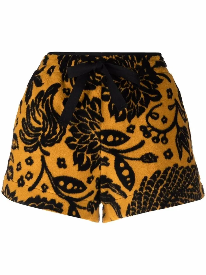 Jacquard Fleece Shorts