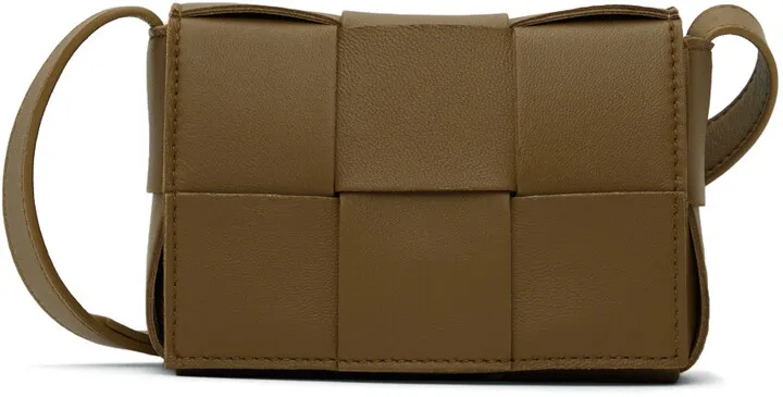 Bottega Veneta Brown Mini Cassette Bag