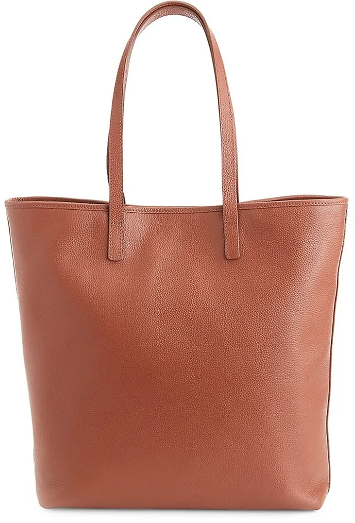 Pebble Grain Tall Tote Bag