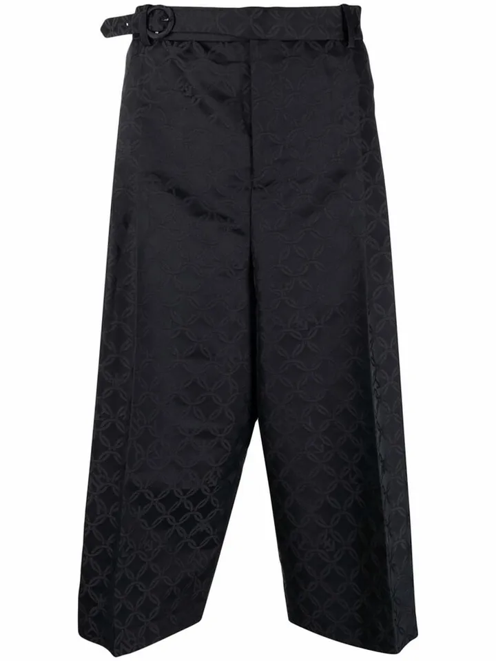Jacquard Cropped Culottes