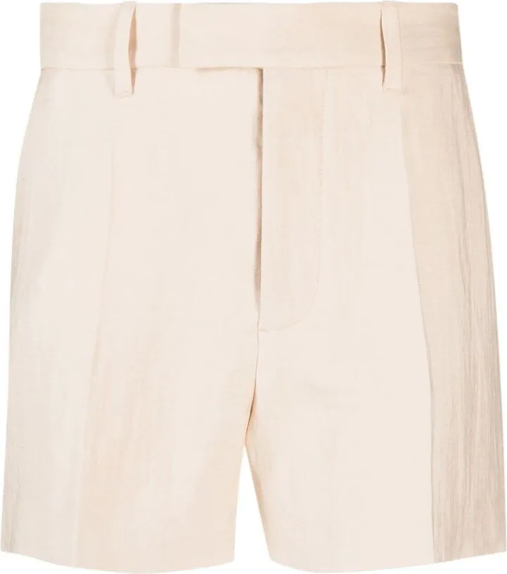 Tailored High-Waist Shorts