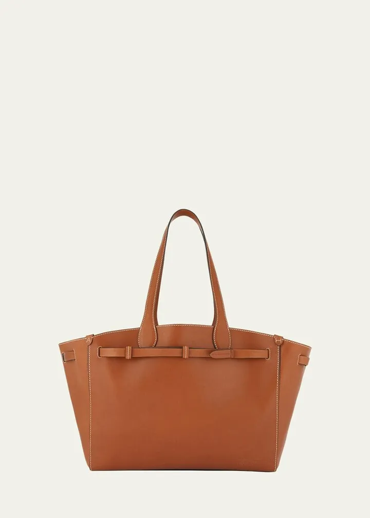 Return to Nature Leather Tote Bag