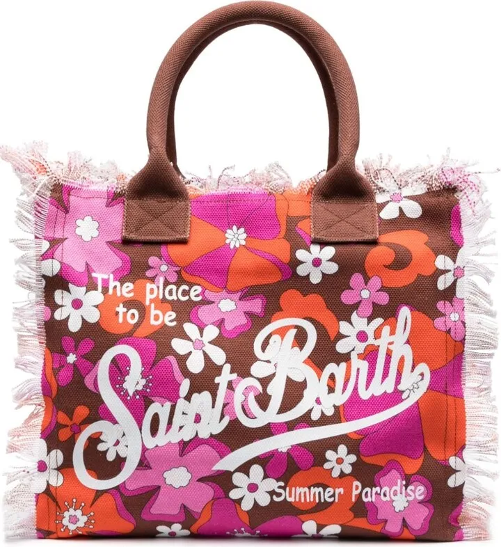 Vanity logo-print tote bag