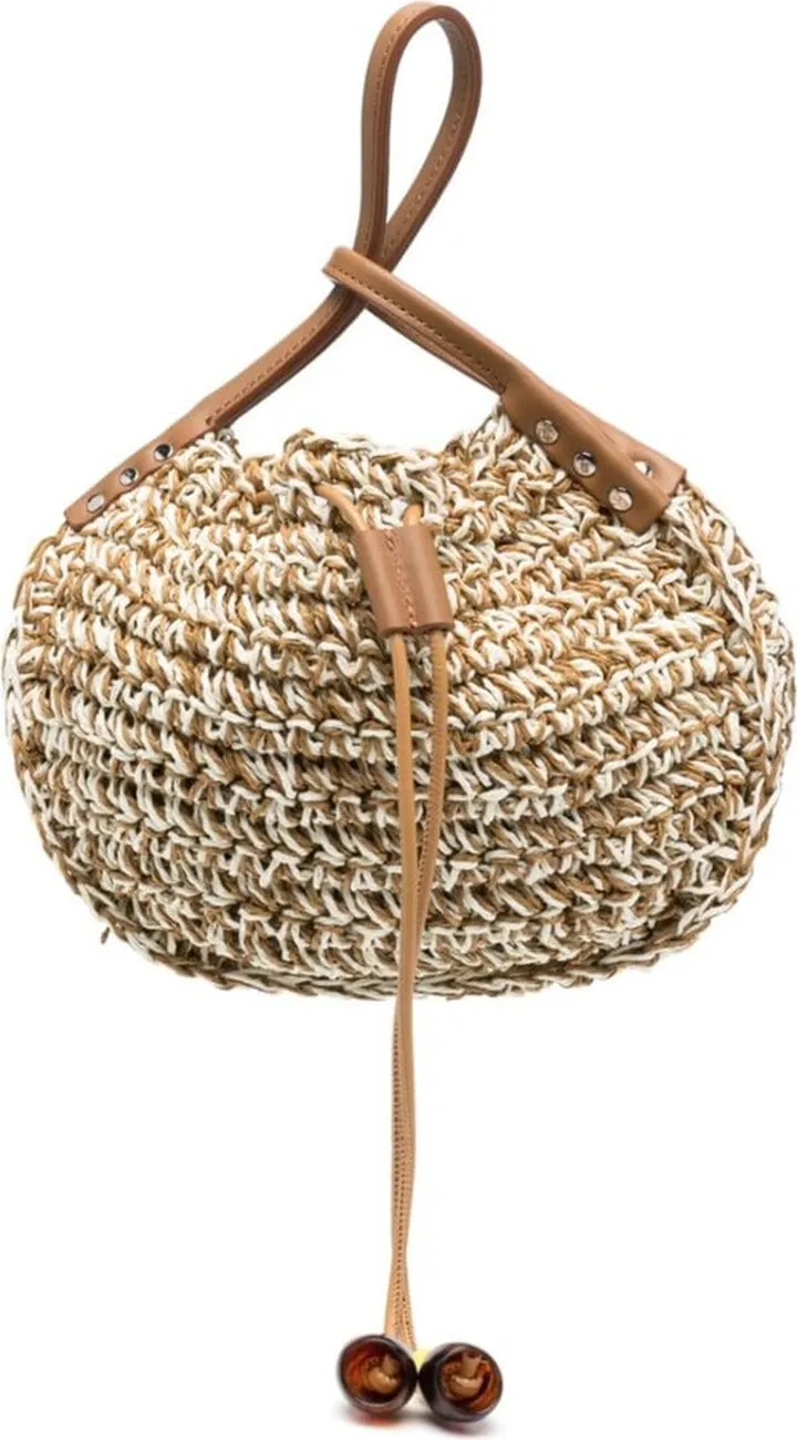 Nanai woven shoulder bag