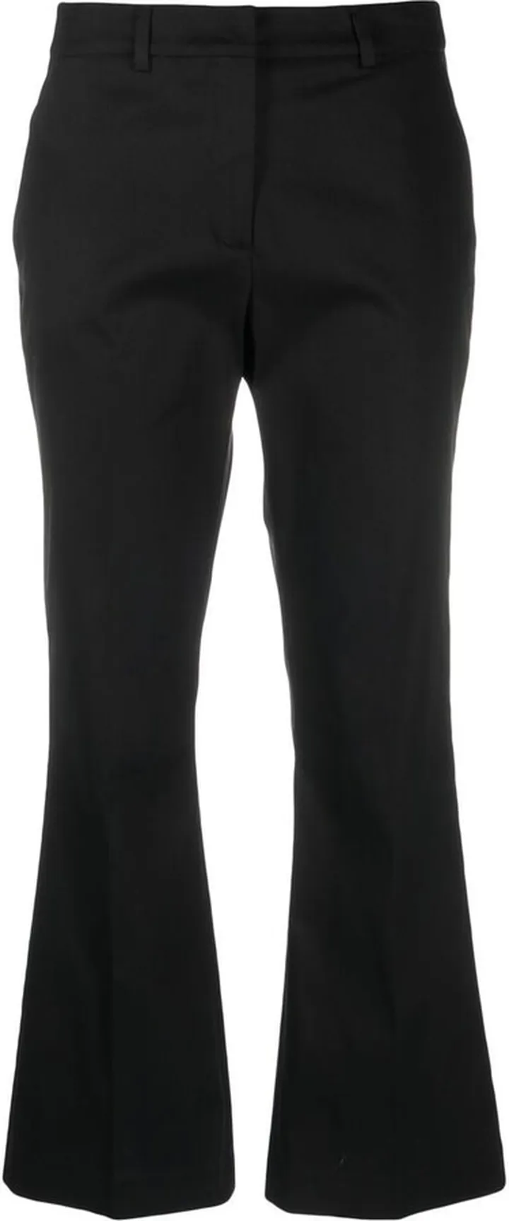 Bootcut Cropped Trousers