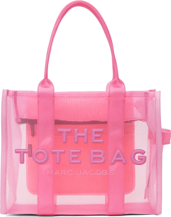Marc Jacobs Pink Large 'The Tote Bag' Tote