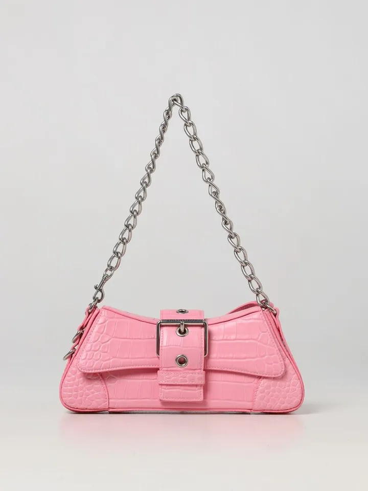 Balenciaga Lindsay crocodile print leather bag