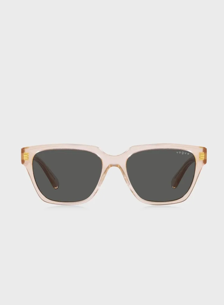 0Vo5512S Rectangle Sunglasses