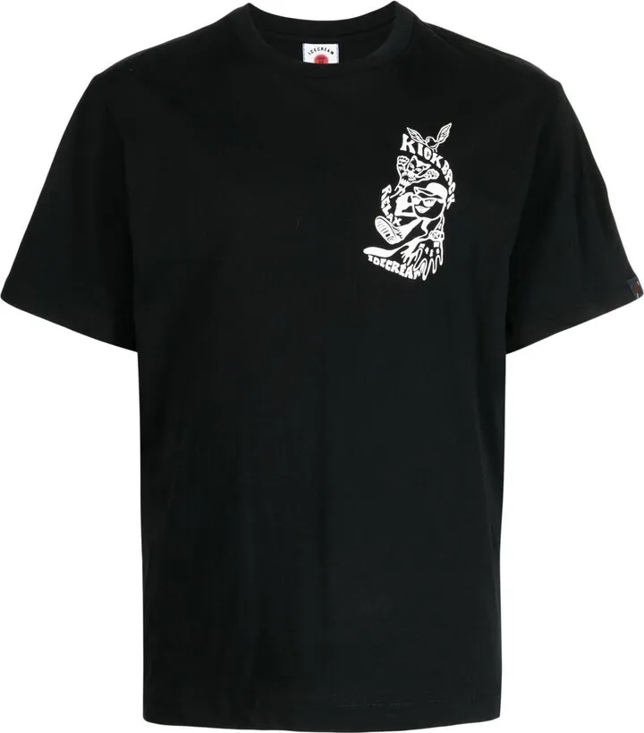 graphic-print cotton T-shirt