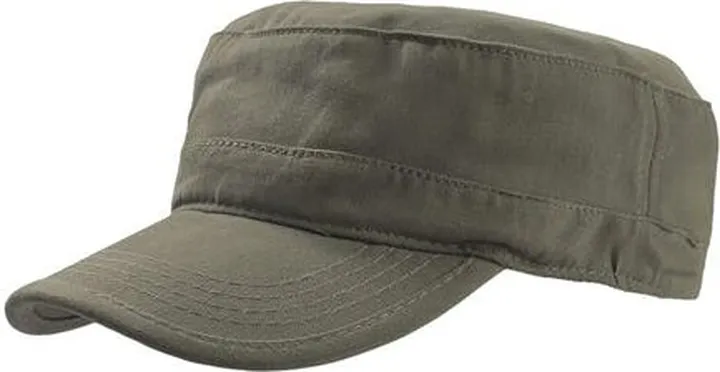 Atlantis Atlantis Tank Brushed Cotton Military Cap (Pack of 2) (Olive) - Green