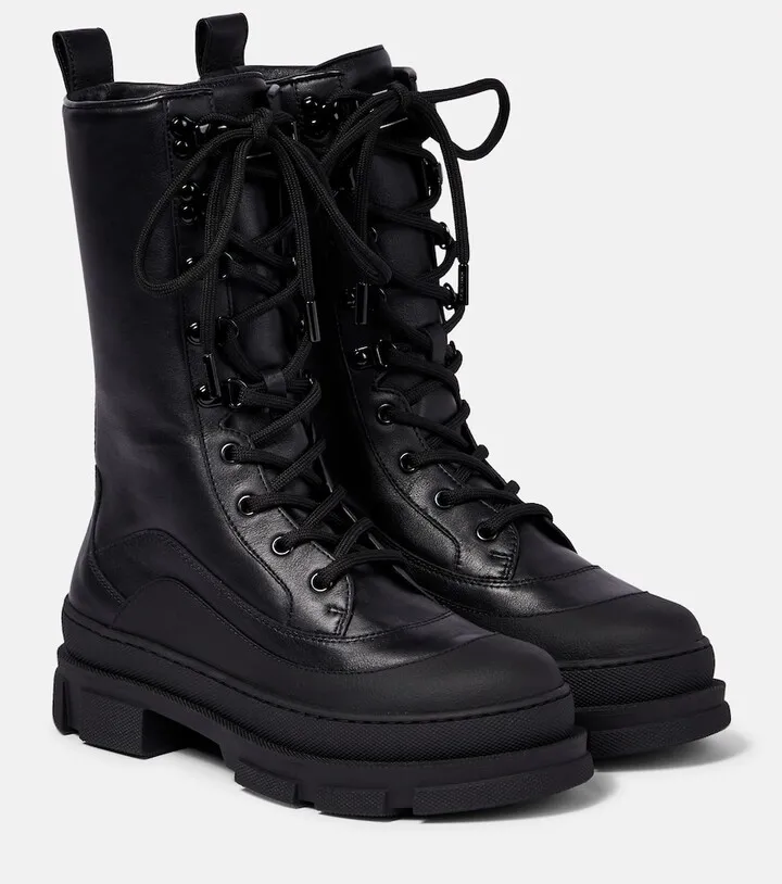 Aldea leather ankle boots