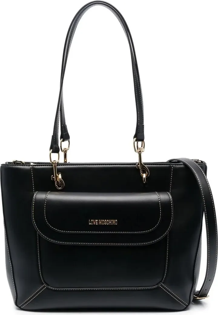 Tote With Front Pocket