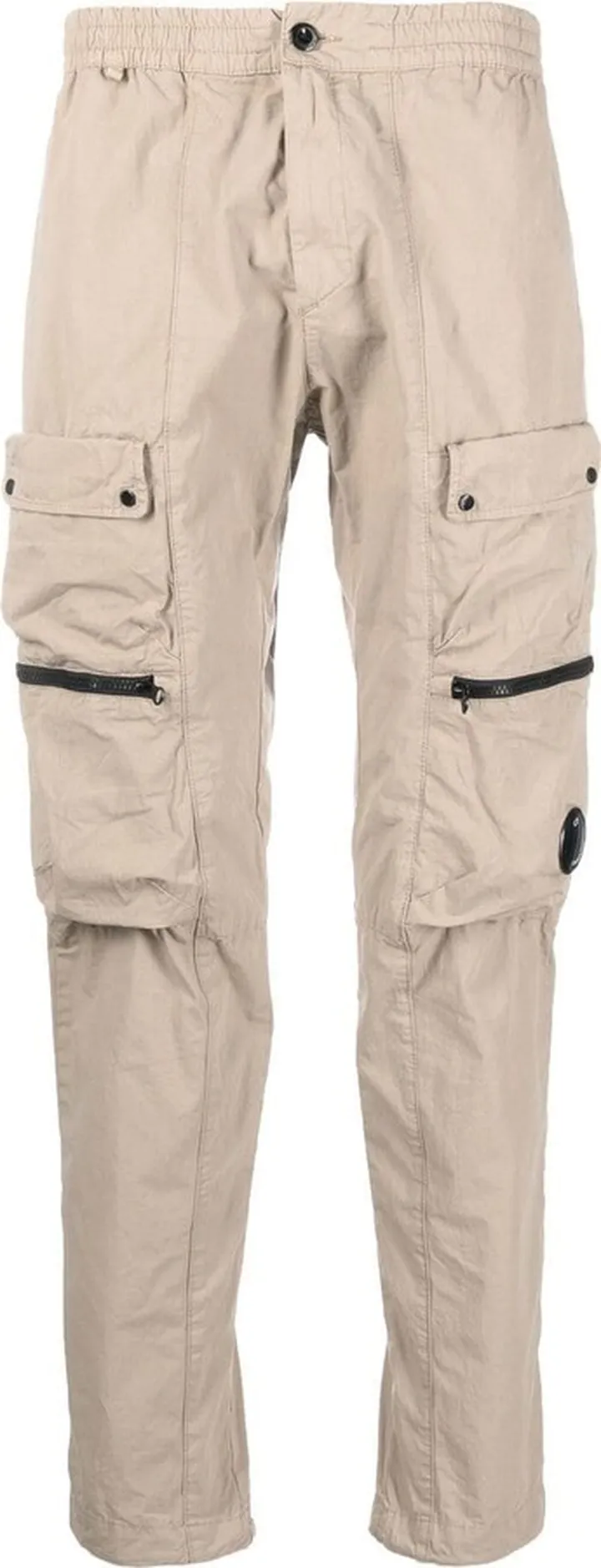 Straight-Leg Cotton Cargo Pants