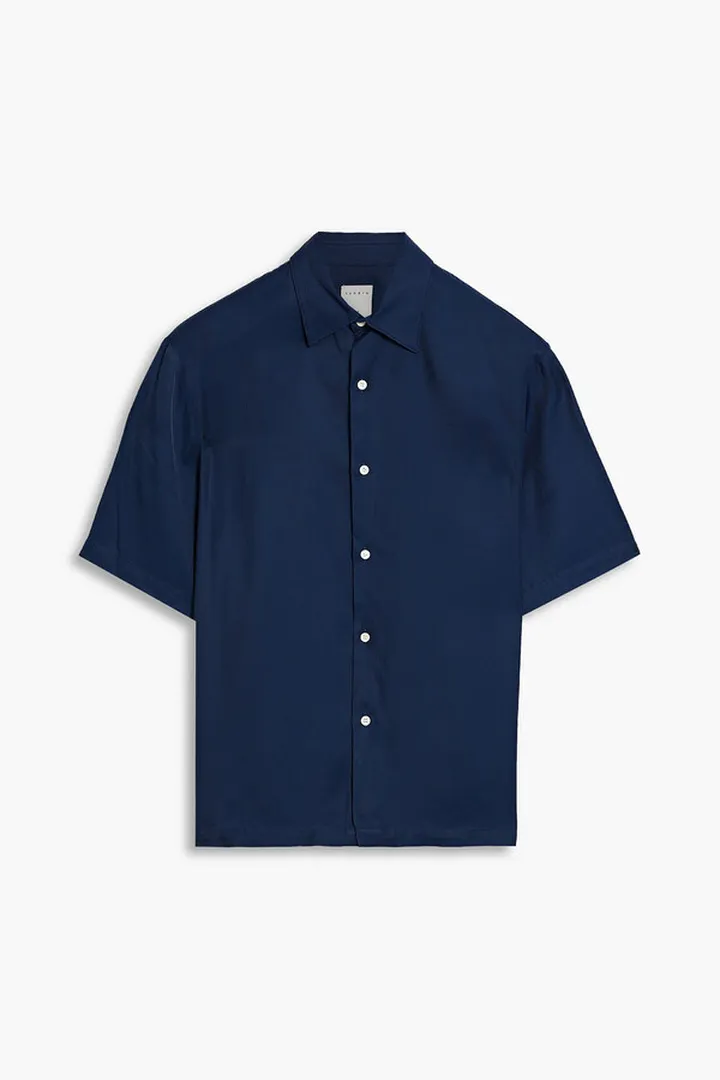 Saturday satin-twill shirt