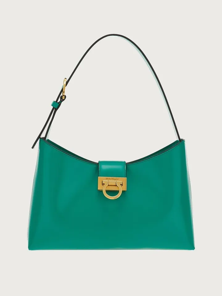 Ferragamo Women Trifolio shoulder bag Green