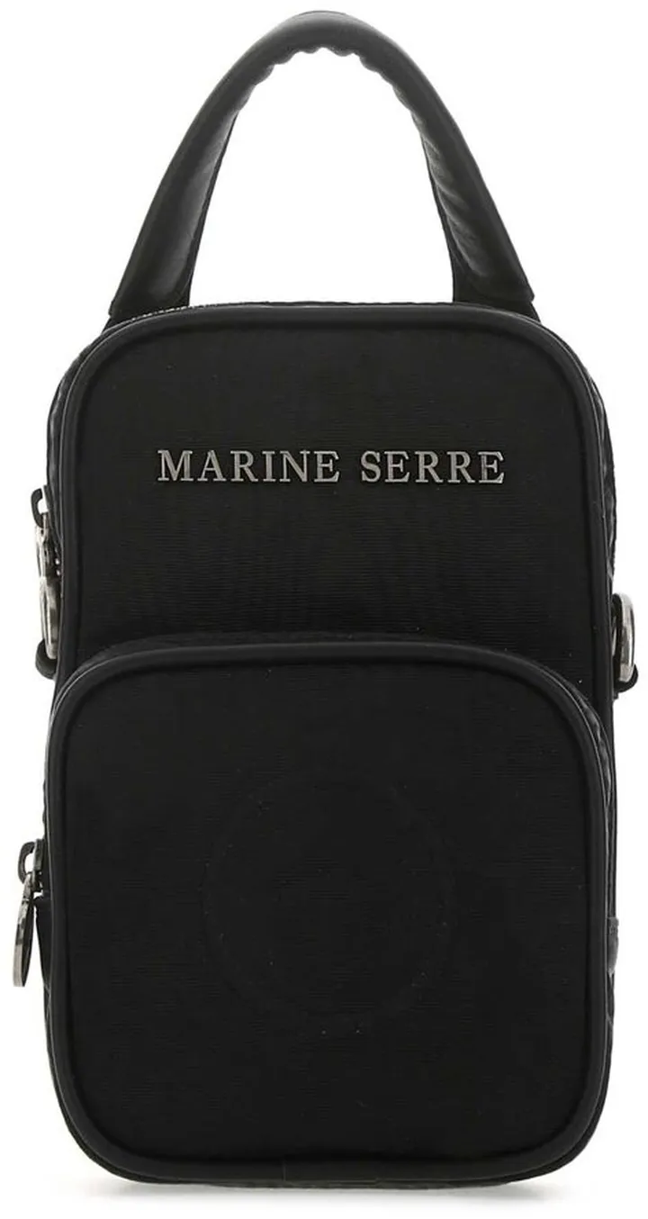 Marine Serre Logo Plaque Tote Bag