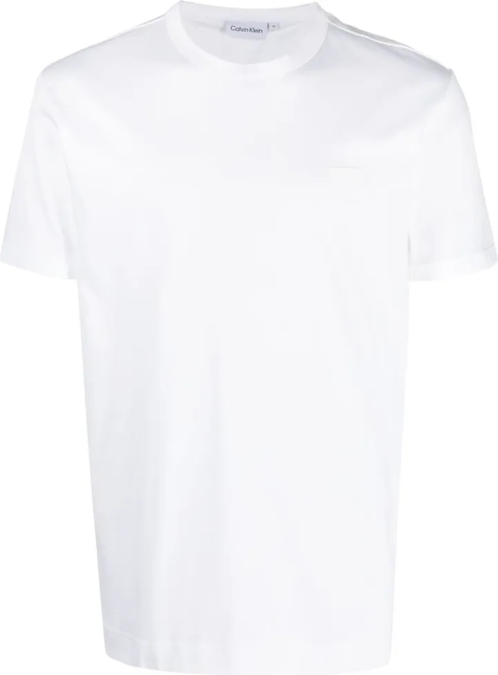 logo-patch cotton T-shirt