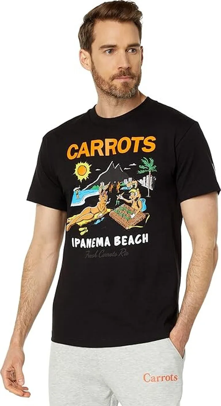 Carrots By Anwar Carrots Ipanema Tee (Black) Men's T Shirt