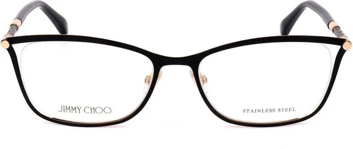 Jimmy Choo Eyewear Rectangular Frame Glasses