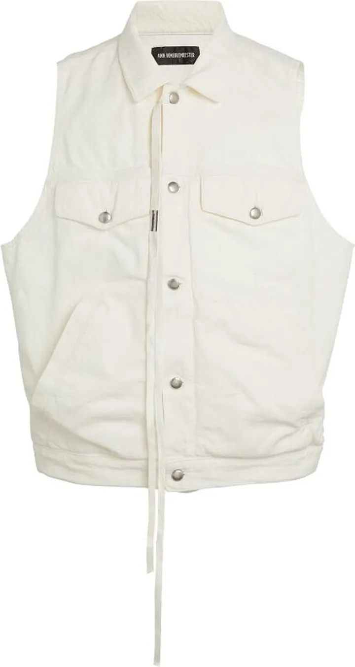 Ann Demeulemeester Sleeveless Benoit Denim Jacket