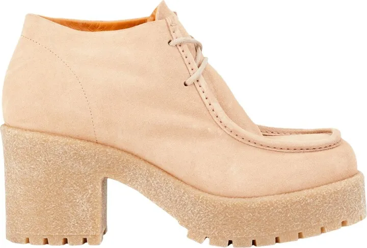 Lace-up Shoes Blush