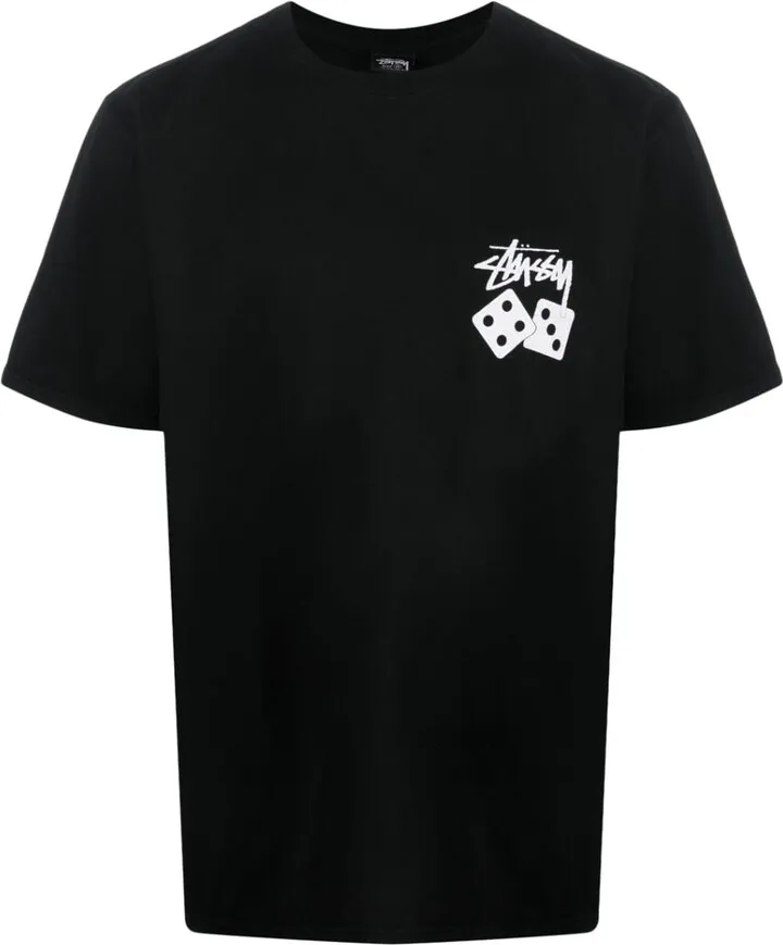 logo-print cotton T-shirt