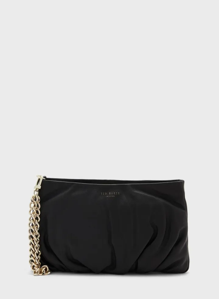 Graciia Gathered Clutch