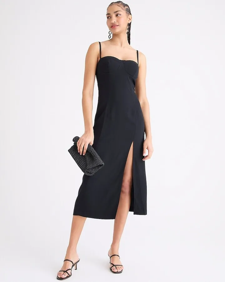 Collection invite dress in crepe