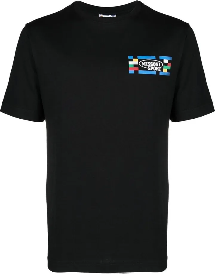 logo-print T-shirt