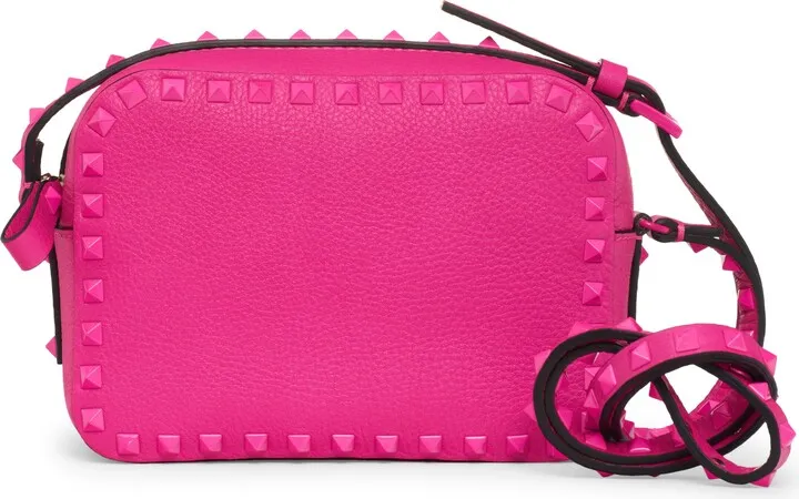 Rockstud Leather Crossbody Bag