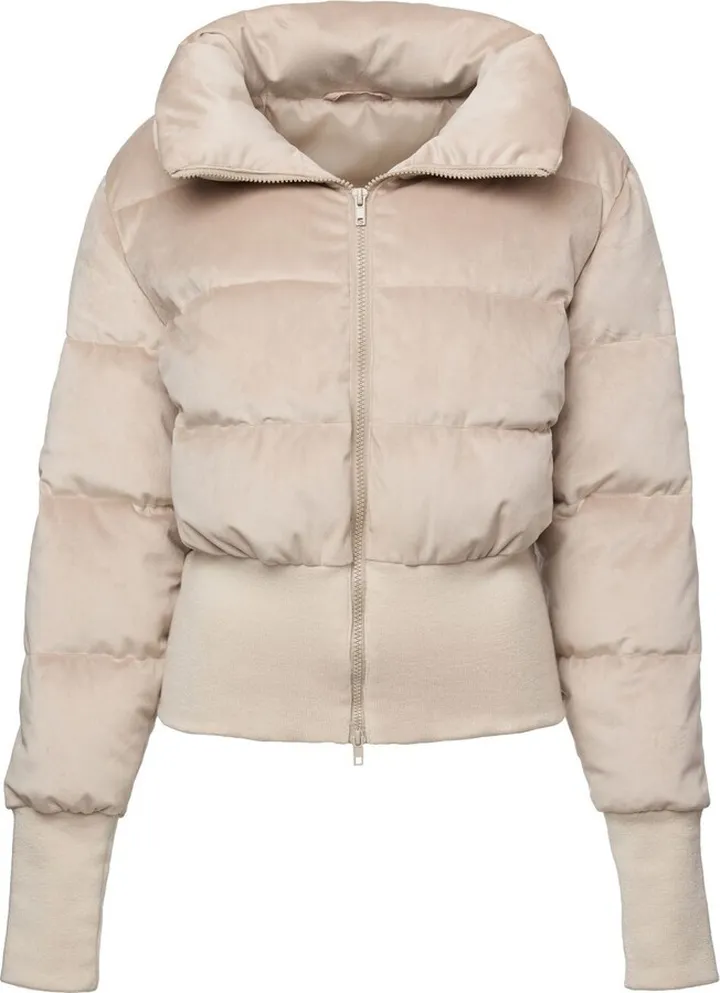 New Amsterdam velvet-effect jacket