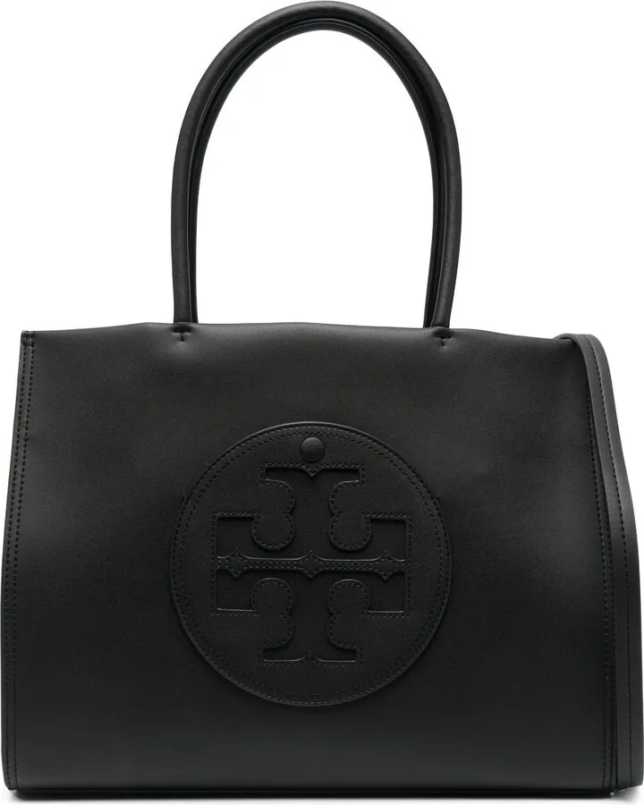 Ella logo patch tote bag