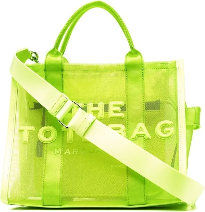 Green Medium The Mesh Tote Bag