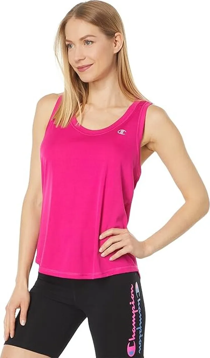 Champion Classic Sport Tank (Fantastic Fuchsia) Women's Clothing