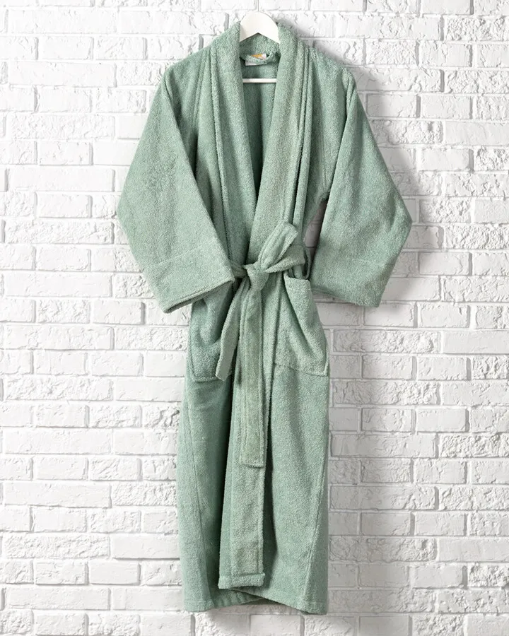 Superior Long-Staple Combed Terry Unisex Adult Bathrobe