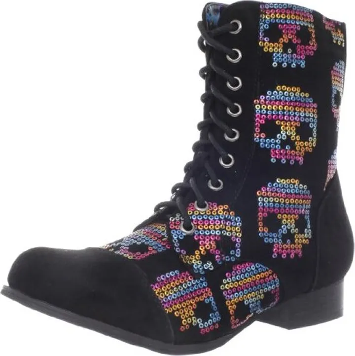 Iron Fist Women's Sugar Hiccup Combat Boot