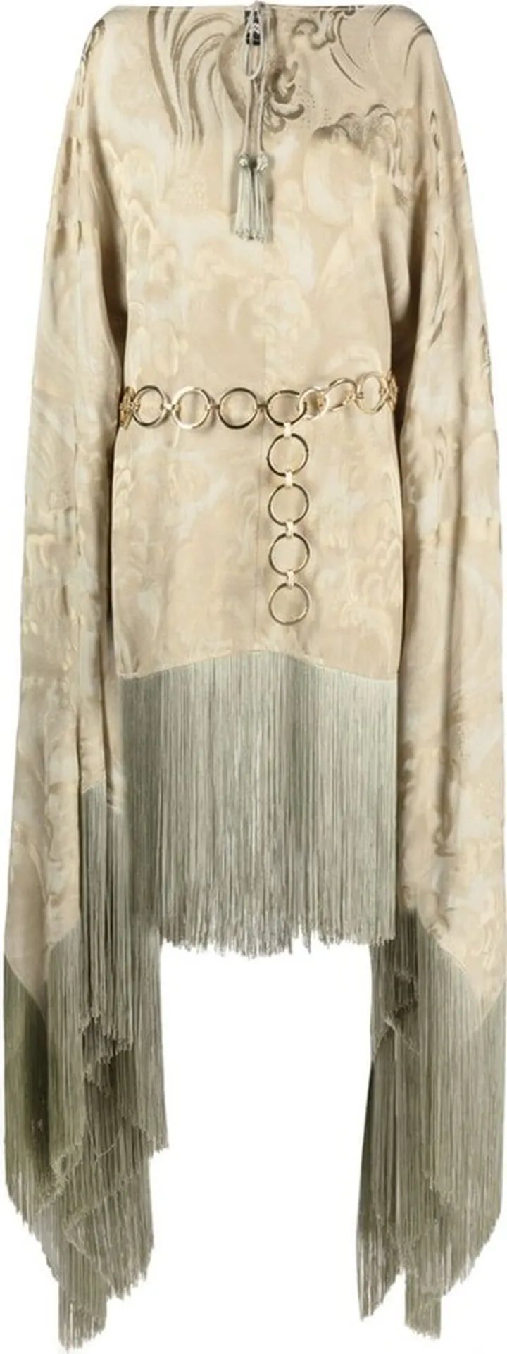 Veneno Clouds kaftan minidress