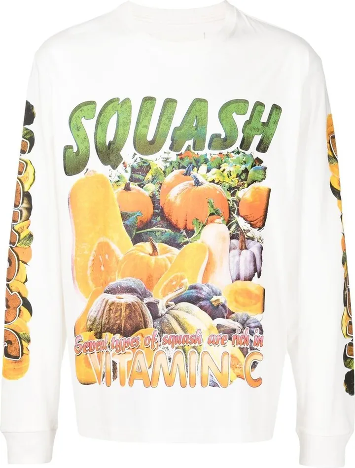 graphic-print cotton T-shirt