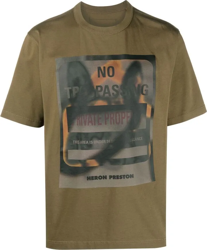 graphic print T-shirt