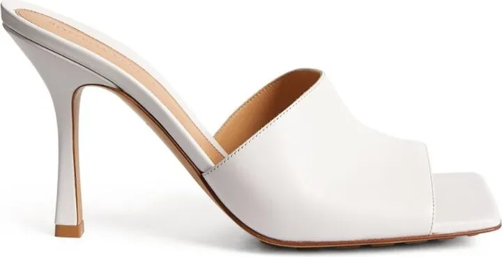 Bottega Veneta Leather Stretch Mules 90