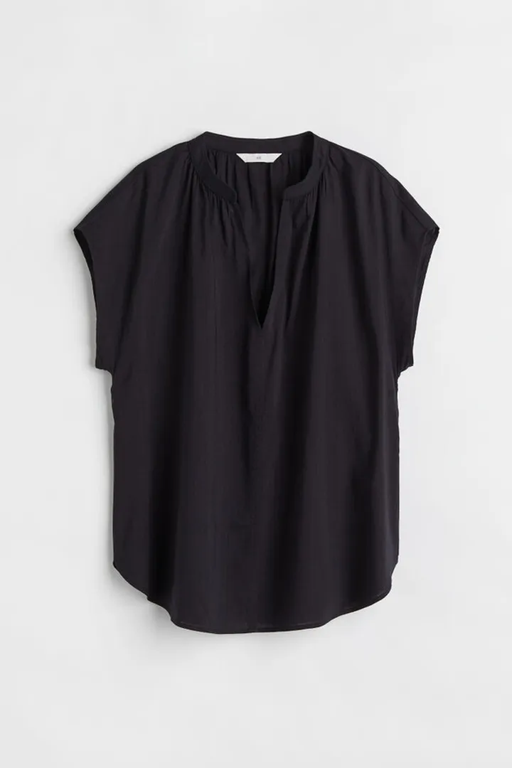 V-neck Blouse