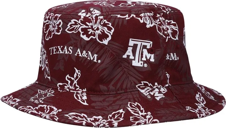 Men's Reyn Spooner Maroon Texas A & M Aggies Floral Bucket Hat