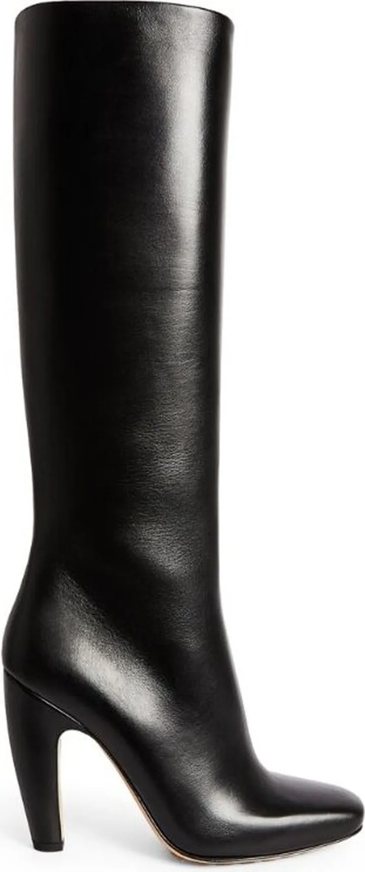 Bottega Veneta Leather Canalazzo Knee-High Boots 100