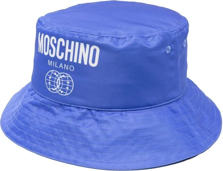 Logo-Print Bucket Hat