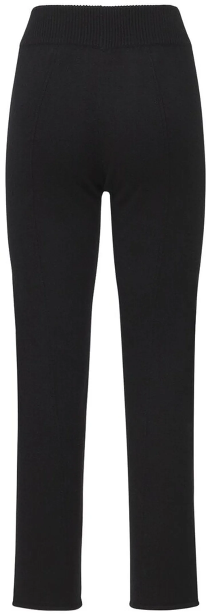 Pure cashmere cropped pants