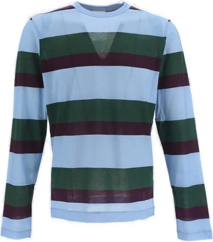 Dries Van Noten Striped Long-Sleeved T-Shirt
