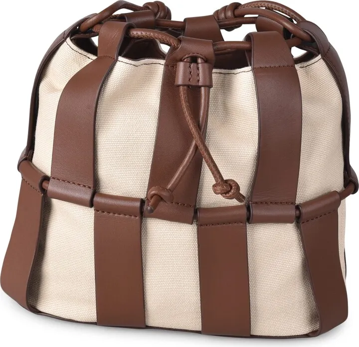 Illinera Caged Leather Shoulder Bag