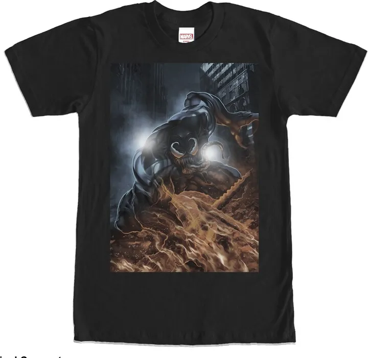 Men's Marvel Venom T-Shirt - Black - X Large