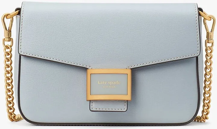 Kate Spade Katy Textured Leather Flap Chain Crossbody